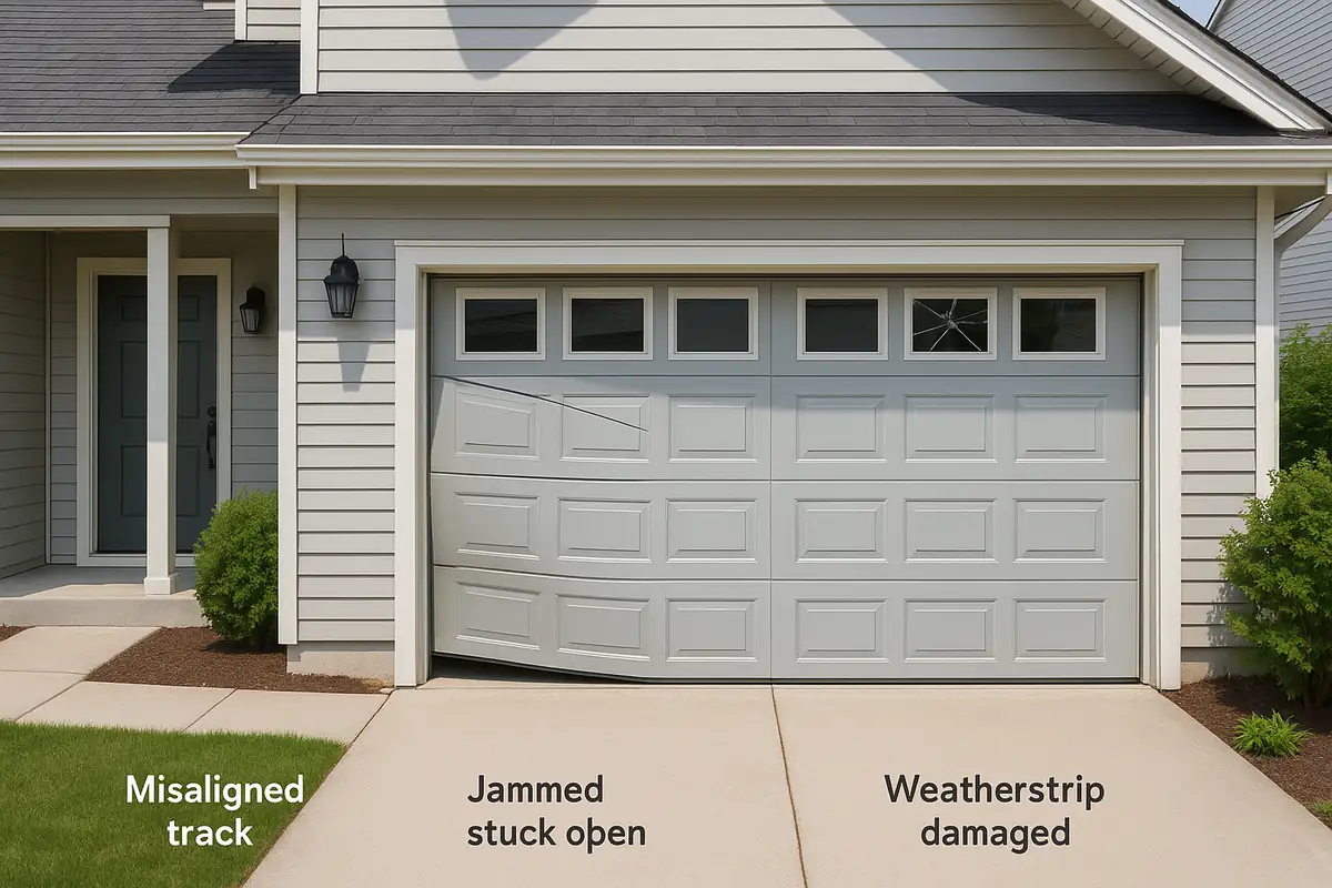 Common Garage Door Problems and How to Fix Them | 3D Garage Door Repair