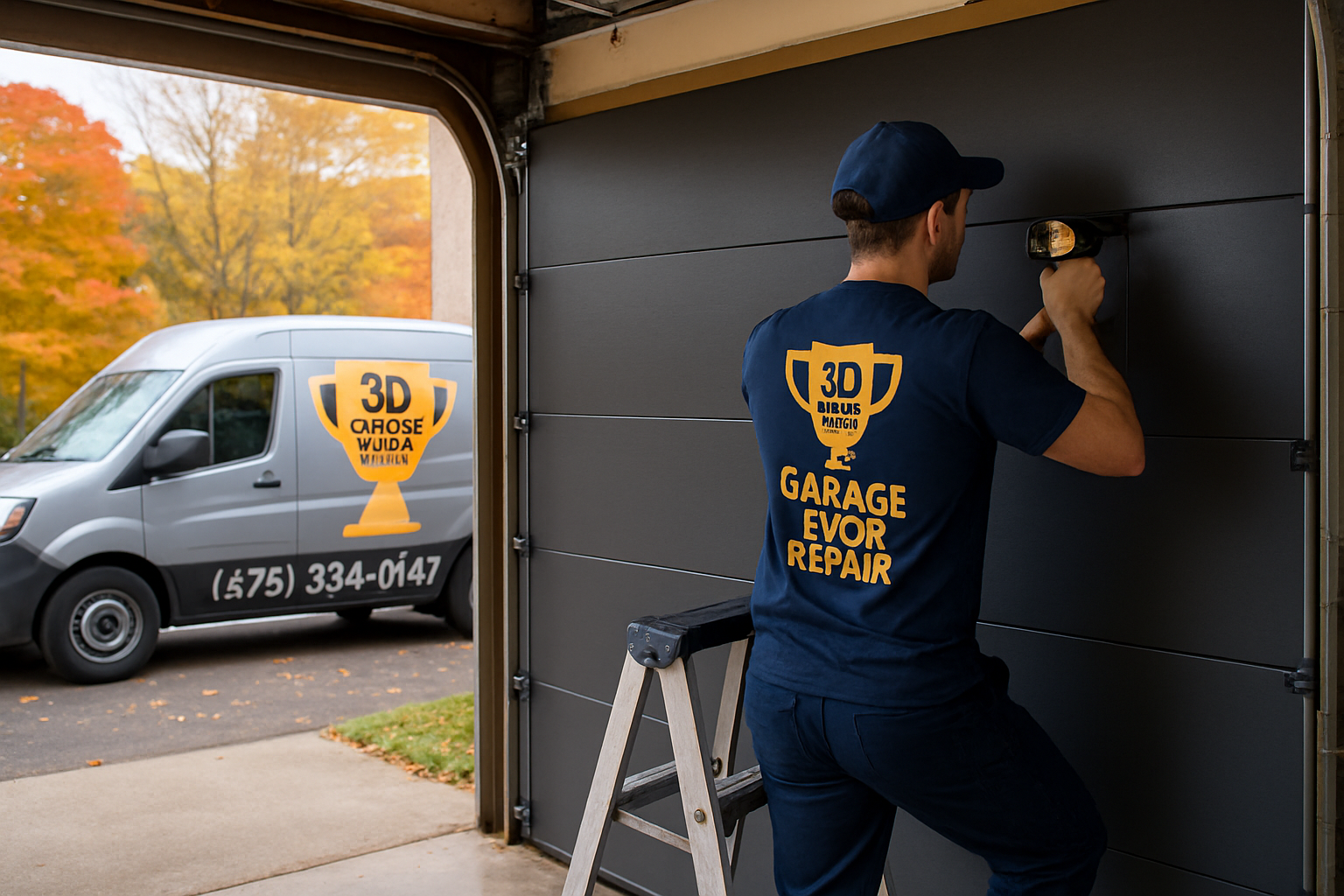 Garage Door Roller Replacement in Stamford
