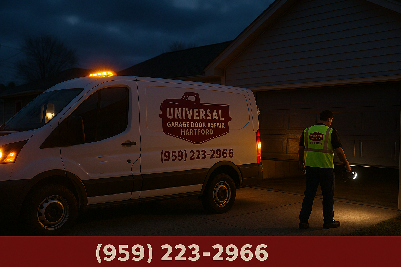 Emergency Garage Door Repair in Stamford