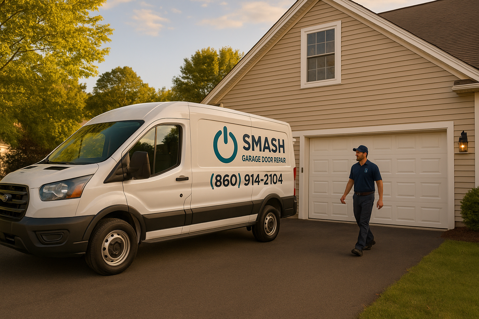 Garage door services in Stamford, CT