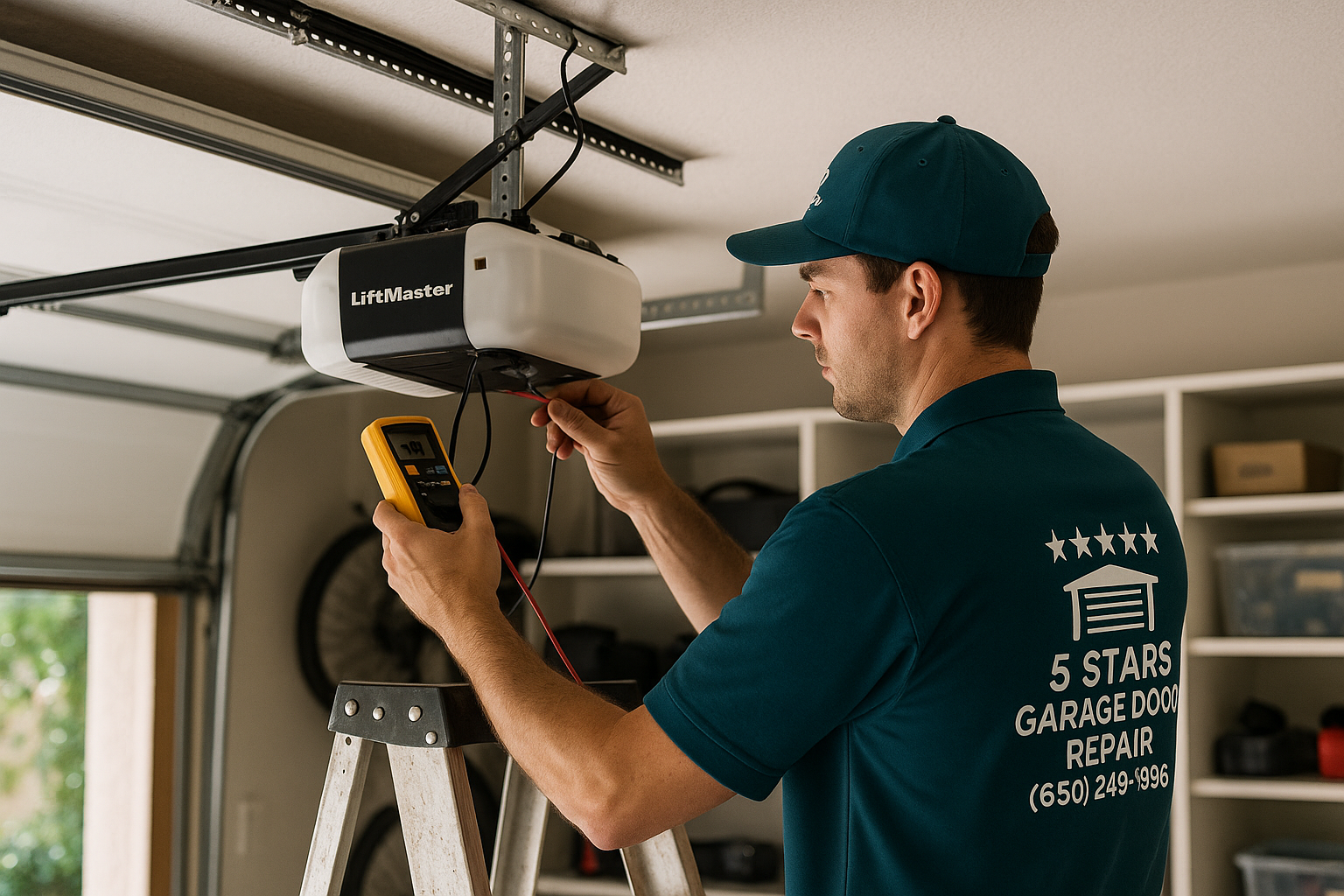 Preparing Your Garage Door for Winter in Stamford