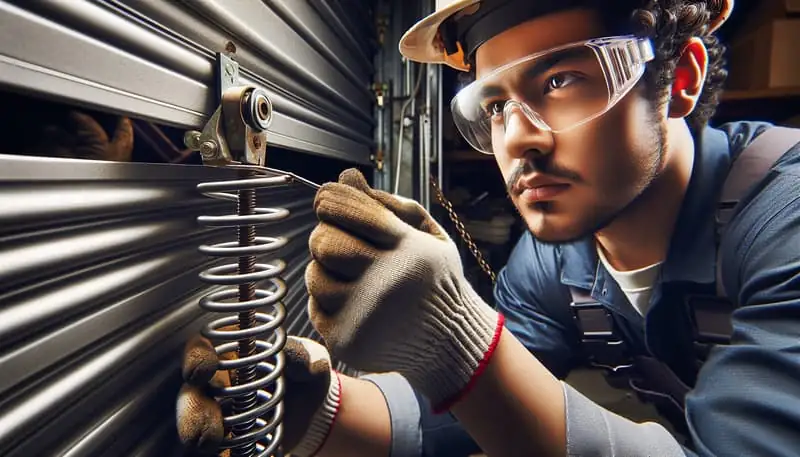Garage Door Spring Repair — Byram