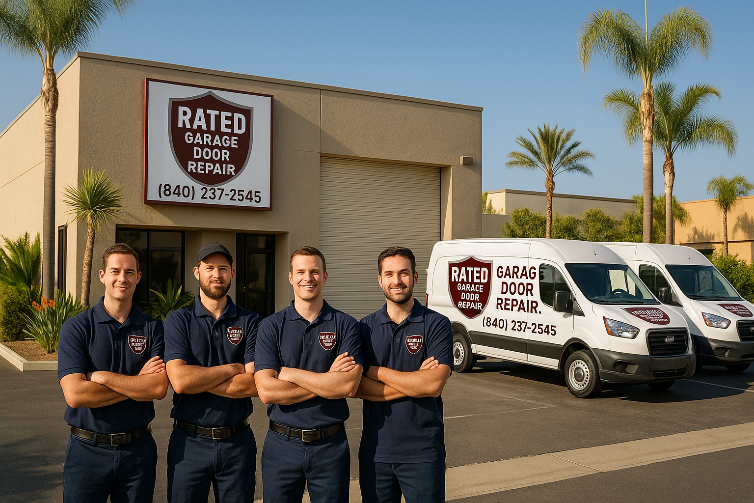 Our professional team at 3D Garage Door Repair